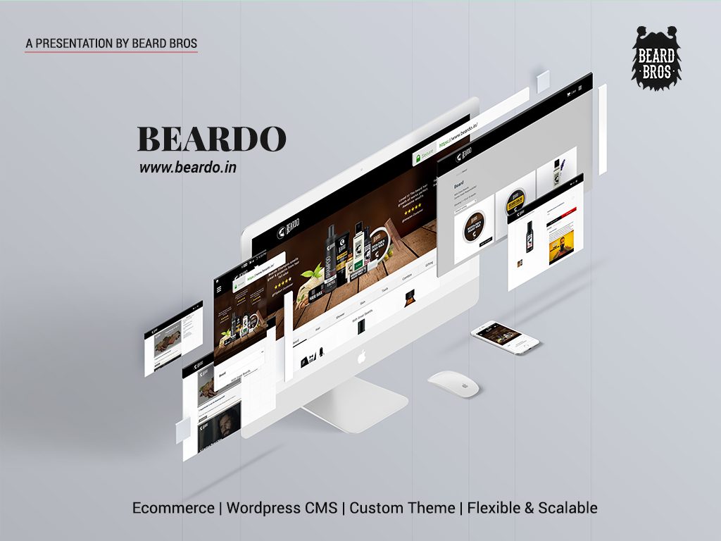 Beardo Ecommerce Website Design