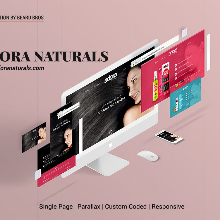 Adora Naturals Website Design