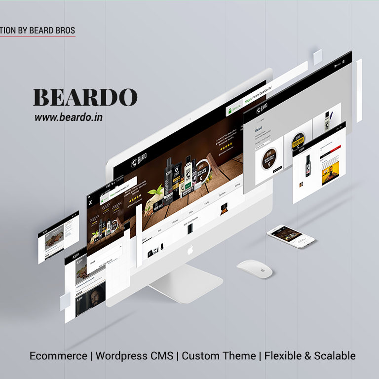 Beardo Ecommerce Website Design