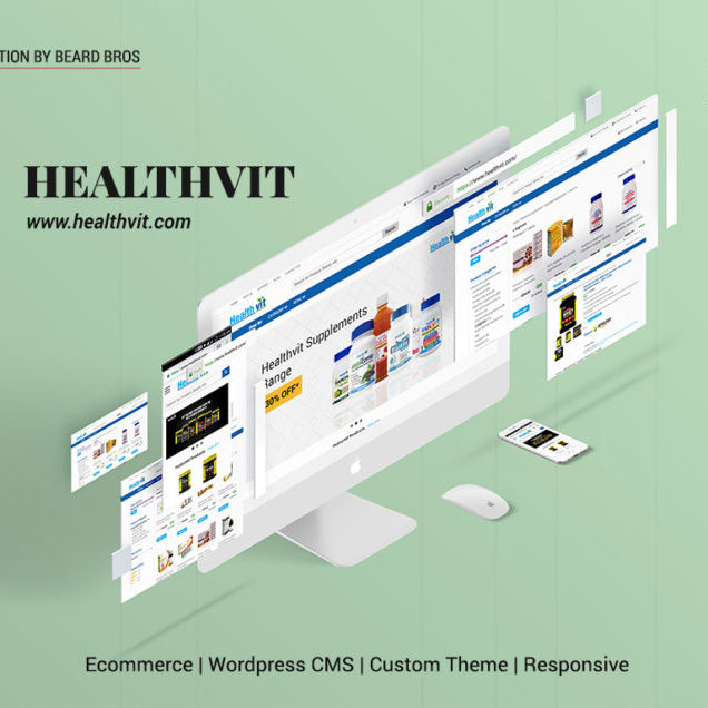 Healthvit Ecommerce Website Design